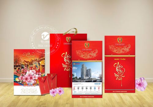 LỊCH TẾT IN LOGO - MÓN QUÀ THƯƠNG HIỆU ĐẶC TRƯNG